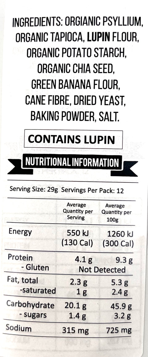Gluten Free Wrap Mix (350g)