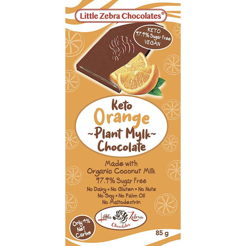Keto Orange Plant Mylk Chocolate
