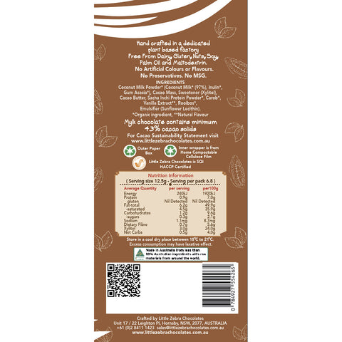 Keto Plant Mylk Chocolate