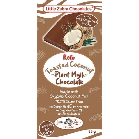 Keto Toasted Coconut Plant Mylk Chocolate