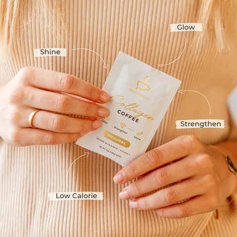 Before You Speak Collagen Coffee Glow Original, 30 Sachets