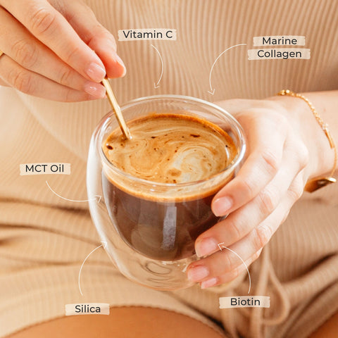 Before You Speak Collagen Coffee Unsweetened, 30 Sachets
