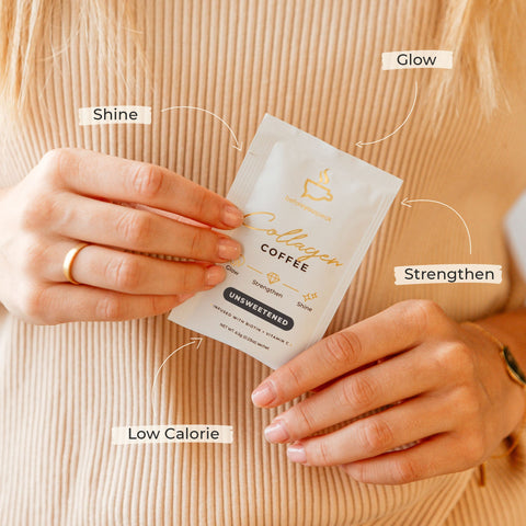 Before You Speak Collagen Coffee Unsweetened, 30 Sachets