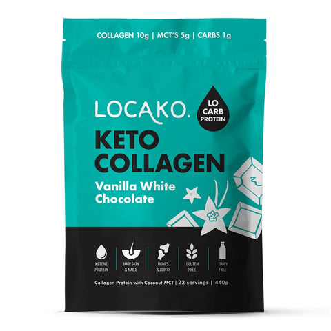Vanilla White Chocolate - Collagen Protein (440g)