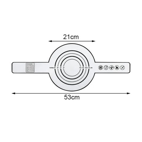 Silicone Baking Mat Long Handle Sling Non-Stick