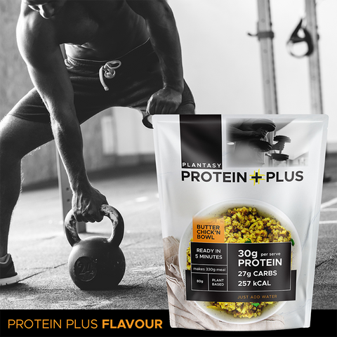 PROTEIN PLUS Butter Chick'n Bowl 30g Protein