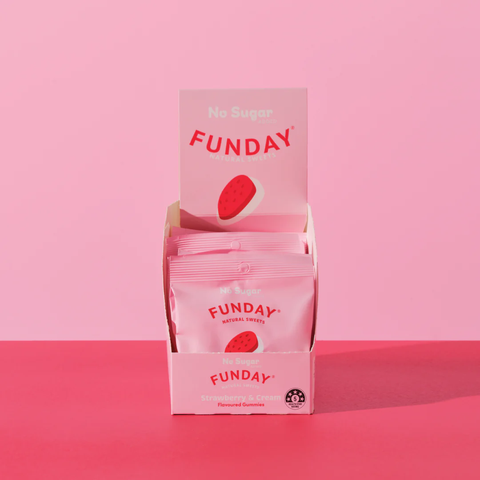 FUNDAY Strawberry & Cream 50g