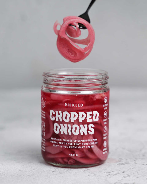 Pickled Chopped Onions 450g