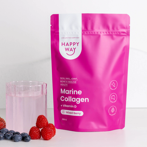 Marine Collagen + Vitamin D (Mixed Berry) 250g