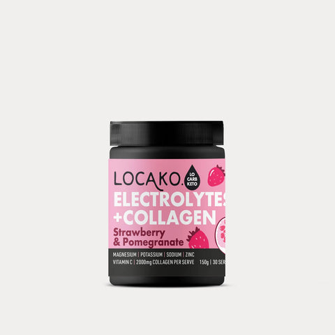 Electrolytes + Collagen Strawberry and Pomegranate