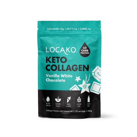 Vanilla White Chocolate - Collagen Protein (440g)