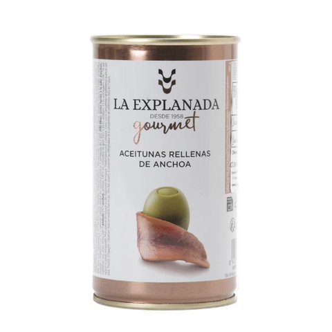 La Explanada Anchovy Stuffed Olives 350g