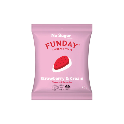 FUNDAY Strawberry & Cream 50g