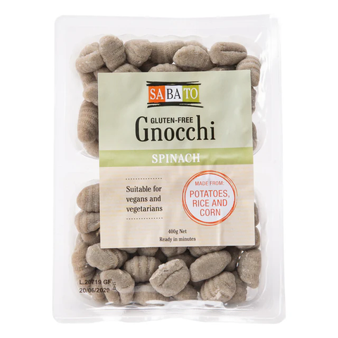 Gluten-Free Spinach Gnocchi