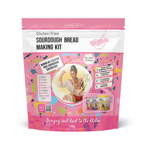 GLUTEN FREE SOURDOUGH BREAD MAKING KIT 1.1KG