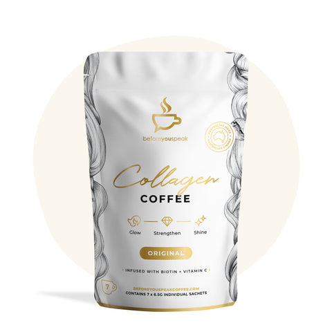 Before You Speak Collagen Coffee Glow Original, 7 Sachets
