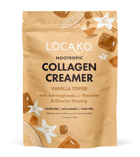 Locako Collagen Creamer - Nootropic - Vanilla Toffee