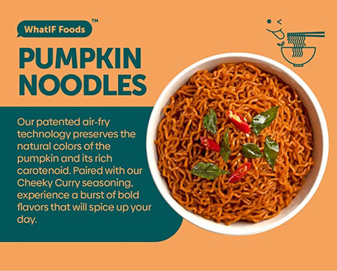 WhatIF Foods | Pumpkin Noodles - Cheeky Curry